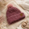 Gorro Lana Baby Mystique Gris Rosa 02