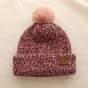 Gorro de lana Baby Mystique Rosa Oscuro