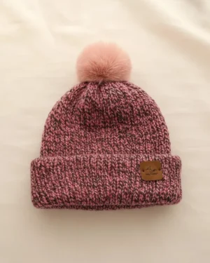 Gorro de lana Baby Mystique Rosa Oscuro